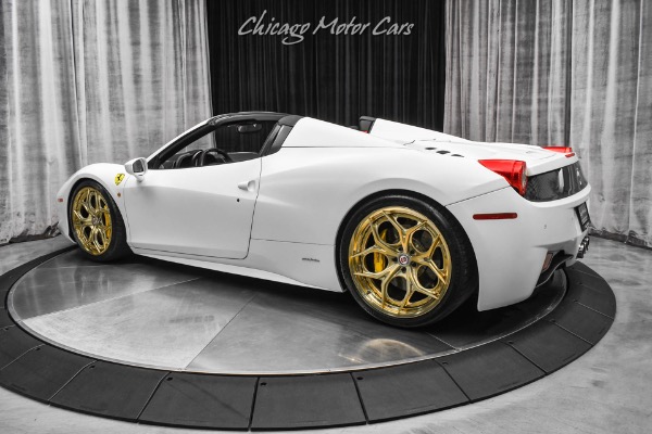 Used 2013 Ferrari 458 Spider RARE Two Tone Carbon Race Seats! HRE Wheels! Full Stealth PPF! for sale Sold at Chicago Motor Cars in West Chicago IL 60185 3