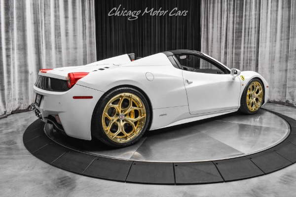 Used 2013 Ferrari 458 Spider RARE Two Tone Carbon Race Seats! HRE Wheels! Full Stealth PPF! for sale Sold at Chicago Motor Cars in West Chicago IL 60185 5