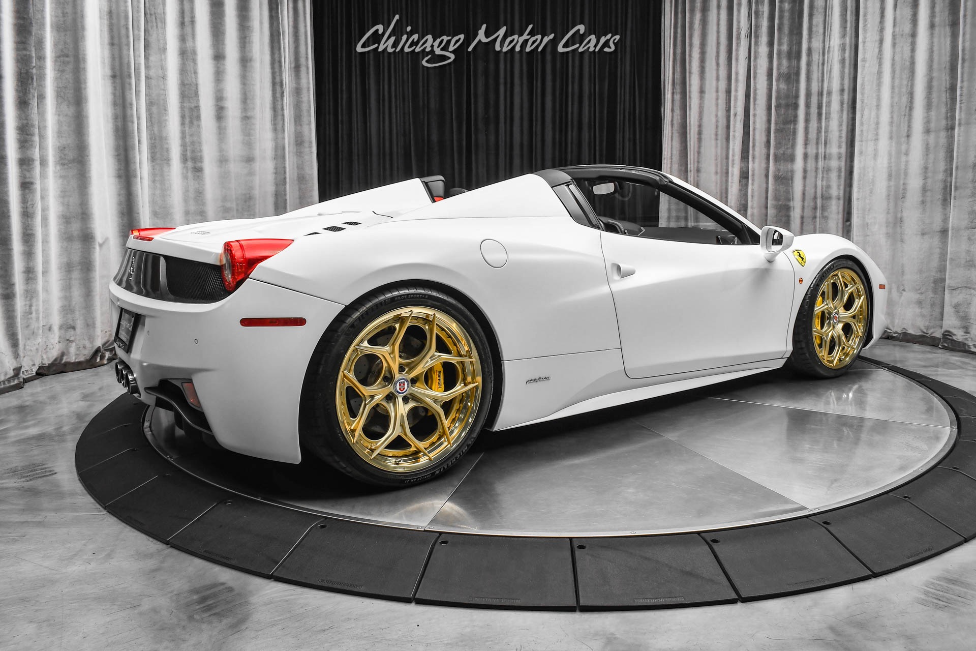 Used 2013 Ferrari 458 Spider RARE Two Tone Carbon Race Seats! HRE
