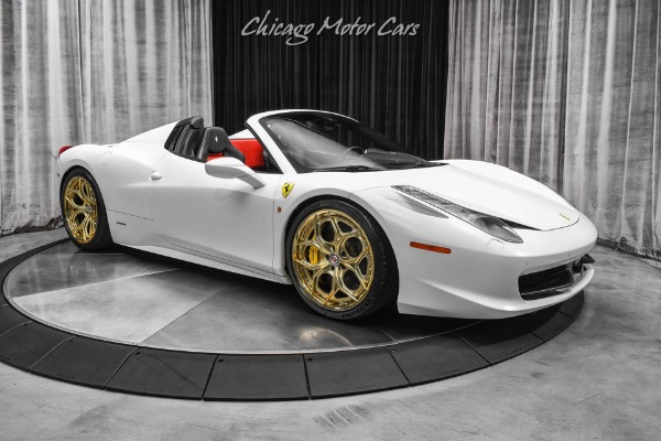 Used 2013 Ferrari 458 Spider RARE Two Tone Carbon Race Seats! HRE Wheels! Full Stealth PPF! for sale Sold at Chicago Motor Cars in West Chicago IL 60185 6