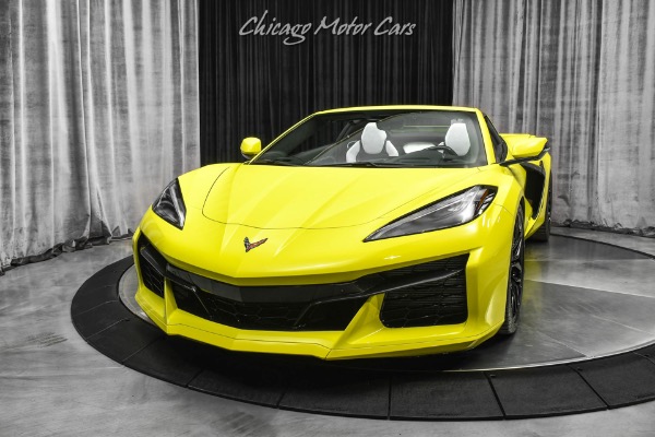 Used 2023 Chevrolet Corvette Z06 3LZ C8 Convertible ONLY 975 Miles! Carbon Fiber Trim! HOT Spec! for sale Sold at Chicago Motor Cars in West Chicago IL 60185 2