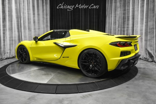 Used 2023 Chevrolet Corvette Z06 3LZ C8 Convertible ONLY 975 Miles! Carbon Fiber Trim! HOT Spec! for sale Sold at Chicago Motor Cars in West Chicago IL 60185 3