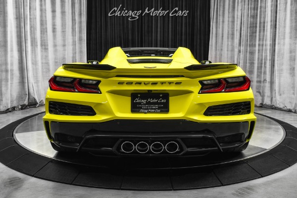 Used 2023 Chevrolet Corvette Z06 3LZ C8 Convertible ONLY 975 Miles! Carbon Fiber Trim! HOT Spec! for sale Sold at Chicago Motor Cars in West Chicago IL 60185 4