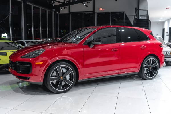 Used 2021 Porsche Cayenne Turbo SUV Premium Pkg Plus! Sport Chrono Pkg! Sport Exhaust! LOW Miles! for sale Sold at Chicago Motor Cars in West Chicago IL 60185 2