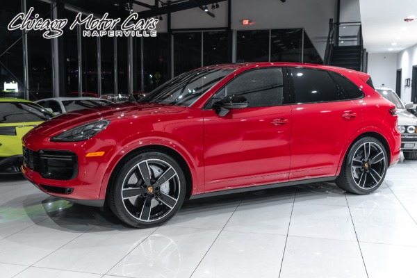 Used 2021 Porsche Cayenne Turbo SUV Premium Pkg Plus! Sport Chrono Pkg! Sport Exhaust! LOW Miles! for sale Sold at Chicago Motor Cars in West Chicago IL 60185 1