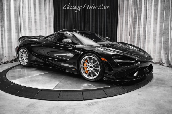 Used 2021 McLaren 765LT Coupe $98k+ In Options! MSO Carbon Fiber Roof Scoop! Black & Stealth Packs! for sale Sold at Chicago Motor Cars in West Chicago IL 60185 6
