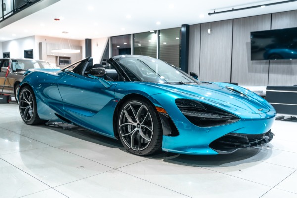 Used 2020 McLaren 720S Spider Performance Full PPF! Rare Belize Blue! Just Serviced! $375k+ MSRP! for sale Sold at Chicago Motor Cars in West Chicago IL 60185 6