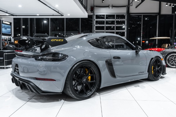 Used 2023 Porsche 718 Cayman GT4 RS! Weissach Package! PPF! Tons of Options! IPE Exhaust! HRE Wheels! for sale Sold at Chicago Motor Cars in West Chicago IL 60185 5
