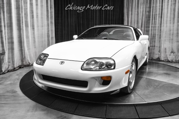 Used 1995 Toyota Supra Turbo 6-Speed Manual! Bone STOCK! GORGEOUS Example! Collector Quality Car! for sale Sold at Chicago Motor Cars in West Chicago IL 60185 2