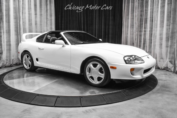 Used 1995 Toyota Supra Turbo 6-Speed Manual! Bone STOCK! GORGEOUS Example! Collector Quality Car! for sale Sold at Chicago Motor Cars in West Chicago IL 60185 6