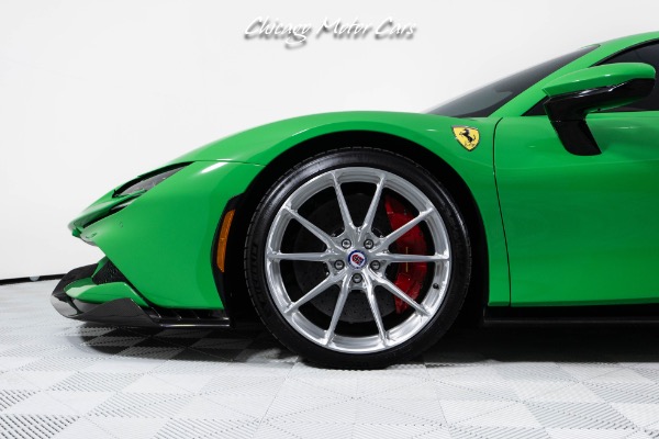 Used 2023 Ferrari SF90 Stradale Only 2K Miles! Full PPF! RARE Signal Green! Carbon Fiber 1016 Kit! Loaded! for sale Sold at Chicago Motor Cars in West Chicago IL 60185 3