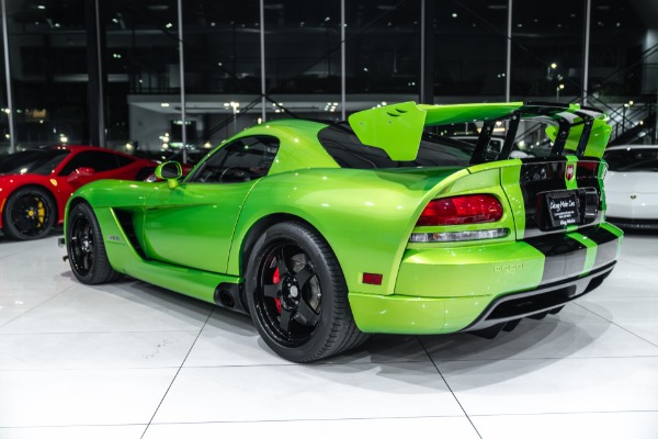 Used 2010 Dodge Viper SRT-10 ACR Coupe 6-Speed Manual! Snakeskin Green Pearl! LOW Miles! RARE! for sale Sold at Chicago Motor Cars in West Chicago IL 60185 3