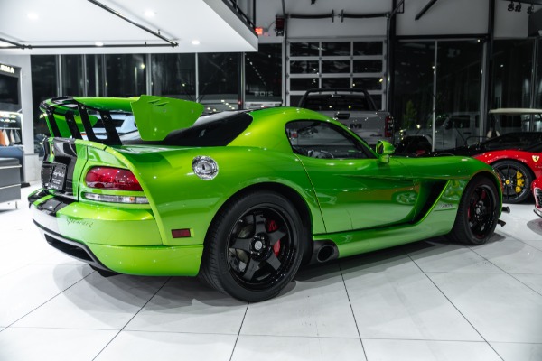 Used 2010 Dodge Viper SRT-10 ACR Coupe 6-Speed Manual! Snakeskin Green Pearl! LOW Miles! RARE! for sale Sold at Chicago Motor Cars in West Chicago IL 60185 5