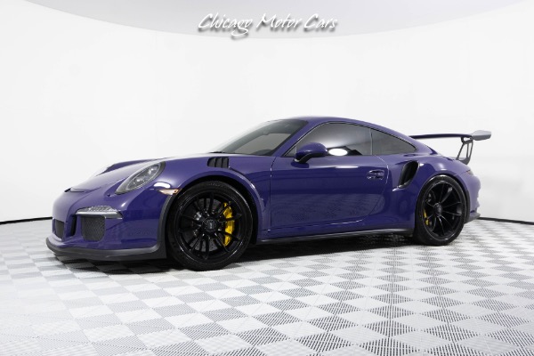 Used 2016 Porsche 911 GT3 RS Beautiful Spec! Rare Ultraviolet Paint! Front End Lift! JCR Developments Ra for sale Sold at Chicago Motor Cars in West Chicago IL 60185 1