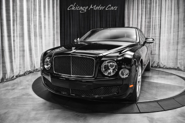 Used 2016 Bentley Mulsanne Speed Original MSRP $384,127+ LOADED! Black/Tan! Serviced! for sale Sold at Chicago Motor Cars in West Chicago IL 60185 2