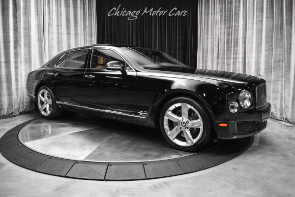 Used 2016 Bentley Mulsanne Speed Original MSRP $384,127+ LOADED! Black/Tan! Serviced! for sale Sold at Chicago Motor Cars in West Chicago IL 60185 6