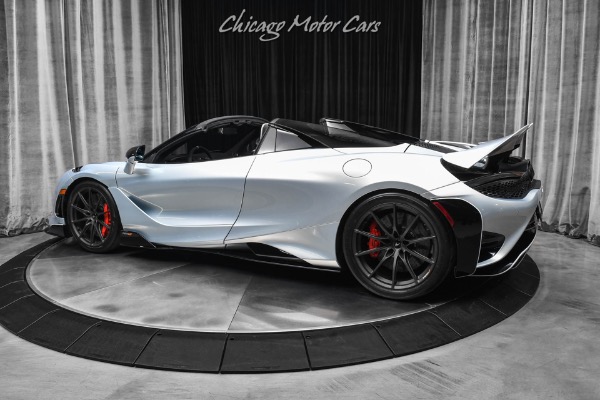 Used 2022 McLaren 765LT Spider Only 6k Miles MSO Black & Clubsport Pack CF 1&3 Packs BL Downpipes Full PPF for sale Sold at Chicago Motor Cars in West Chicago IL 60185 3