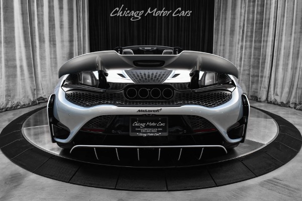Used 2022 McLaren 765LT Spider Only 6k Miles MSO Black & Clubsport Pack CF 1&3 Packs BL Downpipes Full PPF for sale Sold at Chicago Motor Cars in West Chicago IL 60185 4