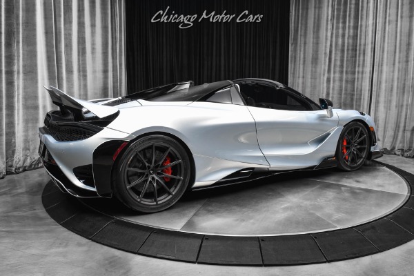 Used 2022 McLaren 765LT Spider Only 6k Miles MSO Black & Clubsport Pack CF 1&3 Packs BL Downpipes Full PPF for sale Sold at Chicago Motor Cars in West Chicago IL 60185 5