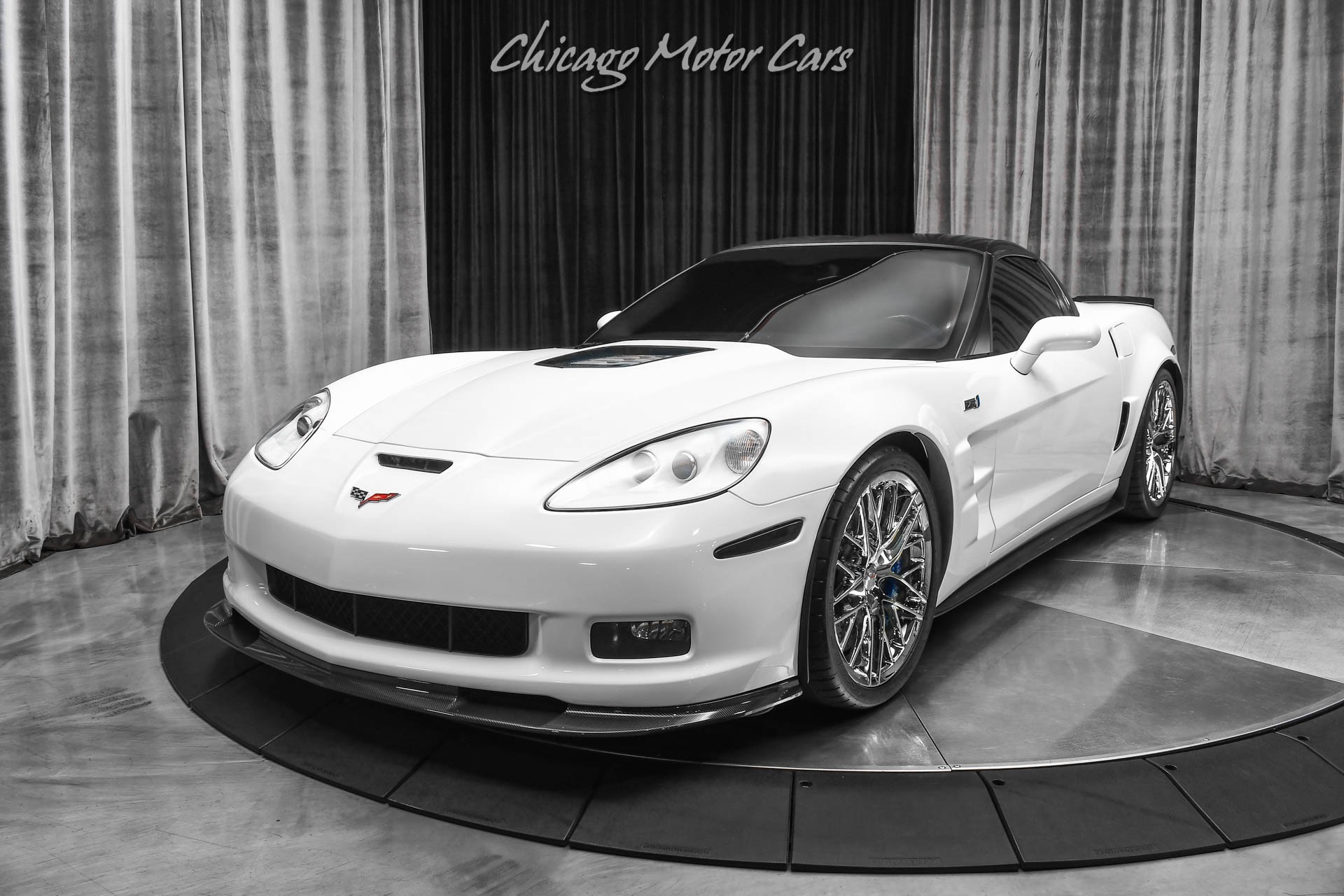 Used-2011-Chevrolet-Corvette-ZR1-3ZR-Coupe-Arctic-White-ONLY-15k-Miles-TASTEFUL-Upgrades-755-WHP