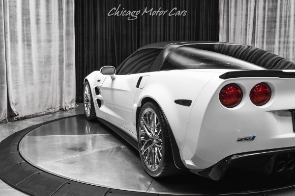 Used-2011-Chevrolet-Corvette-ZR1-3ZR-Coupe-Arctic-White-ONLY-15k-Miles-TASTEFUL-Upgrades-755-WHP