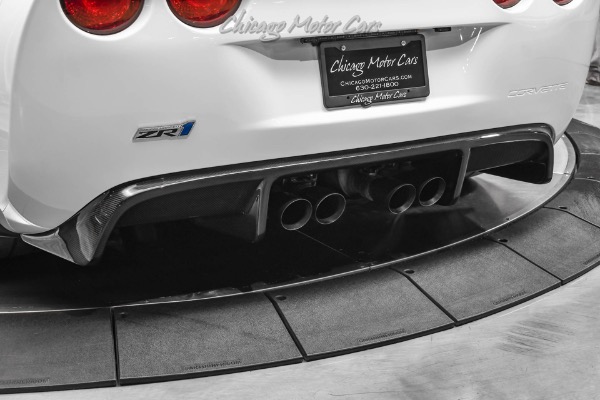 Used-2011-Chevrolet-Corvette-ZR1-3ZR-Coupe-Arctic-White-ONLY-15k-Miles-TASTEFUL-Upgrades-755-WHP