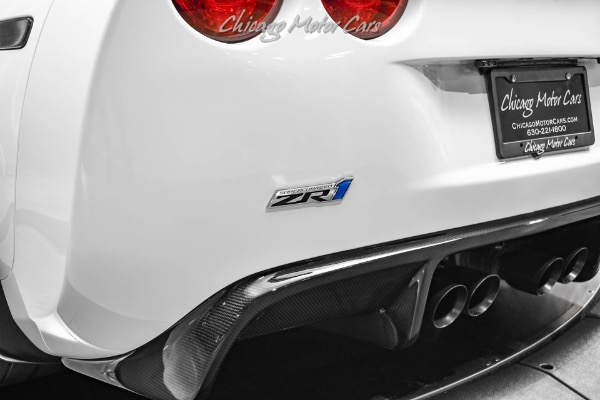 Used-2011-Chevrolet-Corvette-ZR1-3ZR-Coupe-Arctic-White-ONLY-15k-Miles-TASTEFUL-Upgrades-755-WHP