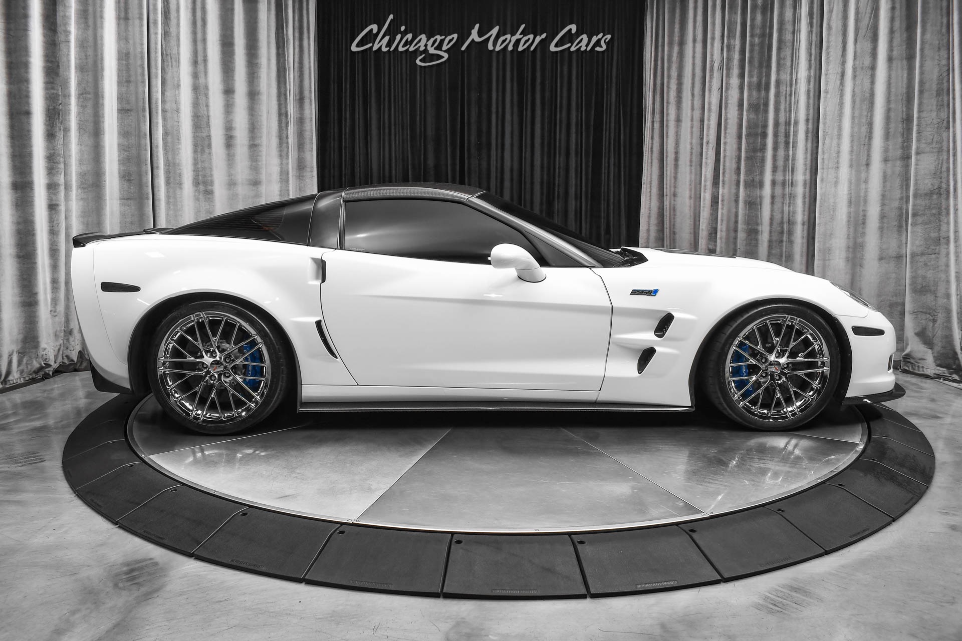 Used-2011-Chevrolet-Corvette-ZR1-3ZR-Coupe-Arctic-White-ONLY-15k-Miles-TASTEFUL-Upgrades-755-WHP