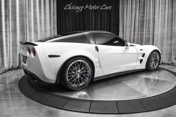 Used-2011-Chevrolet-Corvette-ZR1-3ZR-Coupe-Arctic-White-ONLY-15k-Miles-TASTEFUL-Upgrades-755-WHP