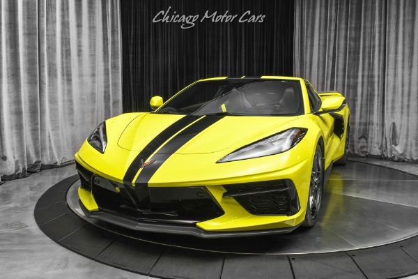 Used 2020 Chevrolet Corvette Stingray 2LT Z51 Coupe Hot Color Combo! Loaded! Carbon Interior! for sale Sold at Chicago Motor Cars in West Chicago IL 60185 2