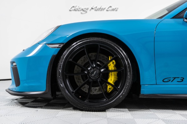 Used 2018 Porsche 911 GT3! Rare Miami Blue! Front End Lifter! Loaded! for sale Sold at Chicago Motor Cars in West Chicago IL 60185 3