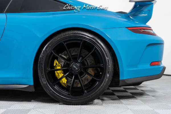Used 2018 Porsche 911 GT3! Rare Miami Blue! Front End Lifter! Loaded! for sale Sold at Chicago Motor Cars in West Chicago IL 60185 4