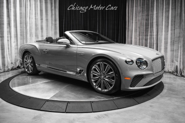 Used 2022 Bentley Continental GTC Speed Only 1200 Miles $357k+MSRP Ceramic Brakes Carbon Fiber Hot Spec for sale Sold at Chicago Motor Cars in West Chicago IL 60185 6