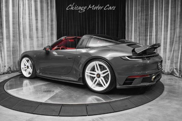 Used 2023 Porsche 911 Targa 4 GTS 1k Miles! PTS Grey Black! ANRKY Wheels! $70K+ in UPGRADES! for sale Sold at Chicago Motor Cars in West Chicago IL 60185 3