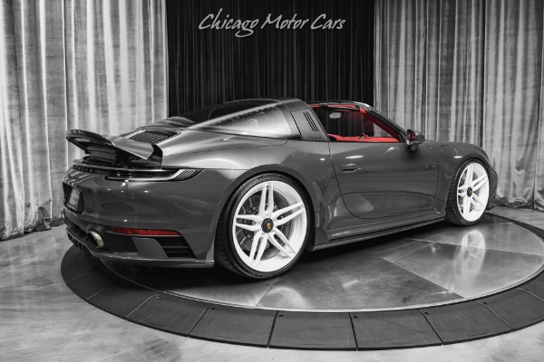 Used 2023 Porsche 911 Targa 4 GTS 1k Miles! PTS Grey Black! ANRKY Wheels! $70K+ in UPGRADES! for sale Sold at Chicago Motor Cars in West Chicago IL 60185 5