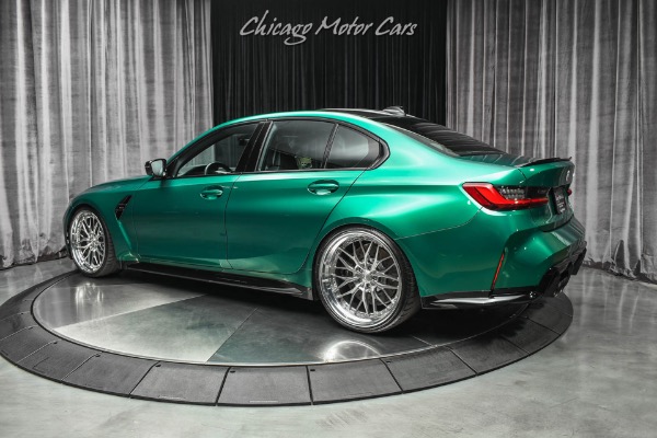 Used 2022 BMW M3 Sedan 6-Speed Manual! Carbon Roof! ANRKY Wheels! HOT Color Combo! LOADED! for sale Sold at Chicago Motor Cars in West Chicago IL 60185 3