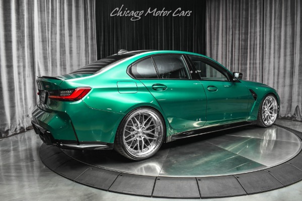 Used 2022 BMW M3 Sedan 6-Speed Manual! Carbon Roof! ANRKY Wheels! HOT Color Combo! LOADED! for sale Sold at Chicago Motor Cars in West Chicago IL 60185 5