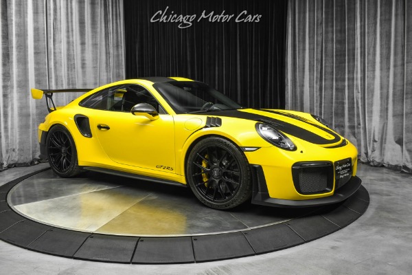 Used 2018 Porsche 911 GT2 RS Weissach Package ONLY 2k Miles! Magnesium Wheels! Carbon! LOADED! for sale Sold at Chicago Motor Cars in West Chicago IL 60185 6