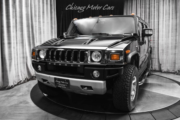 Used 2007 HUMMER H2 SUV ONLY 58k Miles! Rear Entertainment! Alcantara Headliner! Heated Seats! for sale Sold at Chicago Motor Cars in West Chicago IL 60185 2