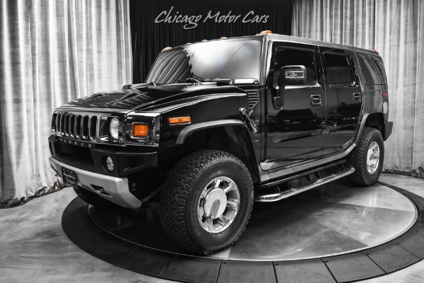 Used-2007-HUMMER-H2-SUV-ONLY-58k-Miles-Rear-Entertainment-Heated-Seats-Pano-Sunroof-60L-V8