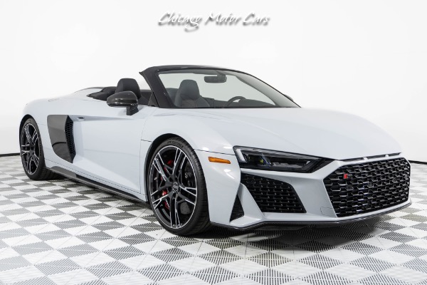 Used-2023-Audi-R8-52-Quattro-V10-Performance-Spyder-ONLY-865-Miles-HOT-Color-Combo