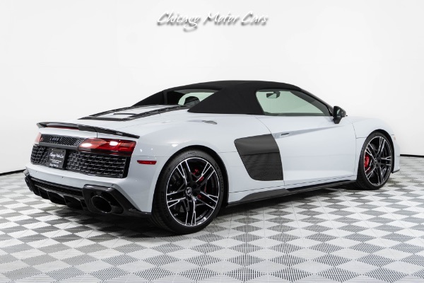 Used-2023-Audi-R8-52-Quattro-V10-Performance-Spyder-ONLY-865-Miles-HOT-Color-Combo