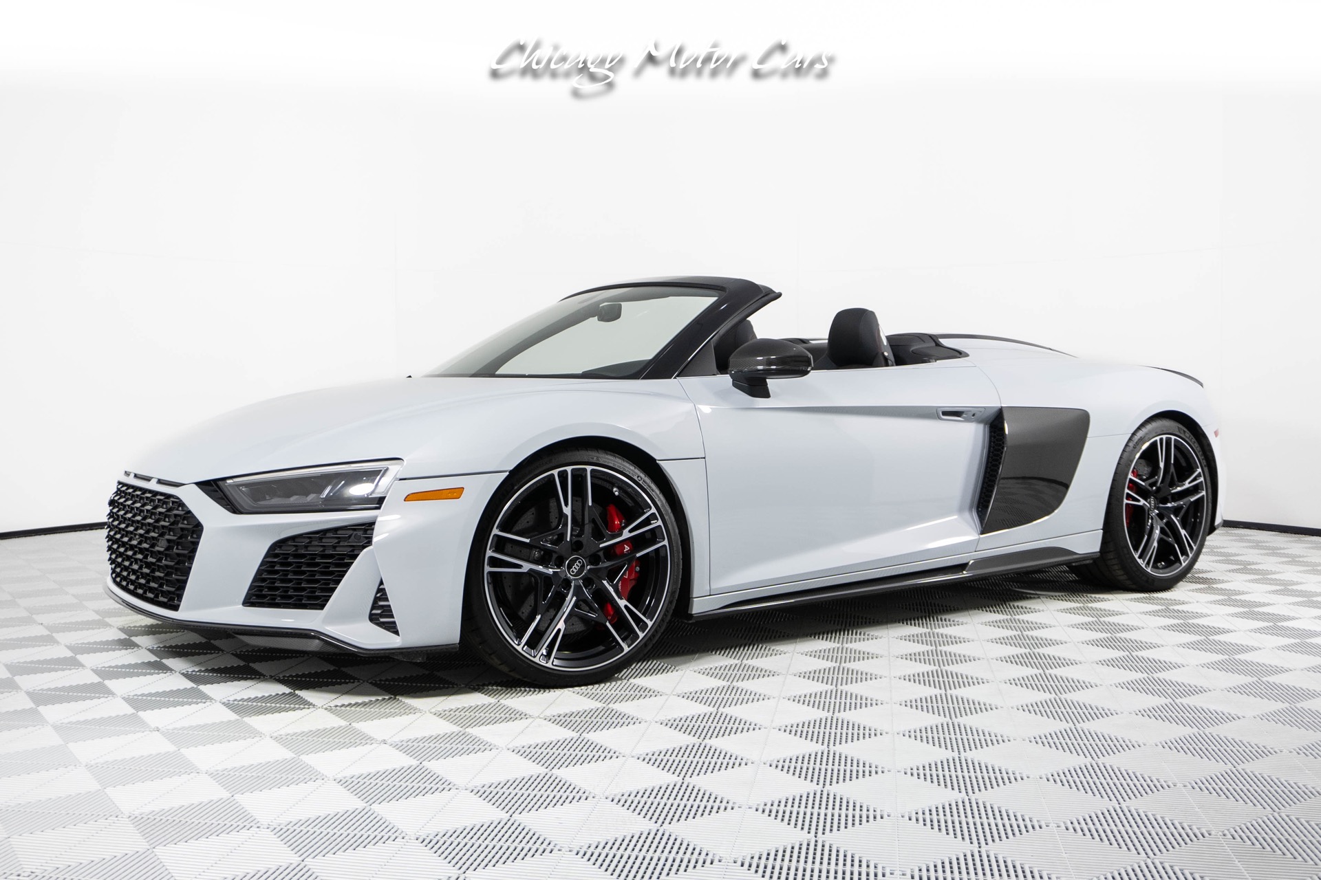 Used-2023-Audi-R8-52-Quattro-V10-Performance-Spyder-ONLY-865-Miles-HOT-Color-Combo