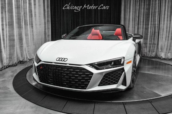 Used 2023 Audi R8 5.2 Quattro V10 Performance Spyder 568 Miles! HOT Spec! Black Optic Pkg! for sale Sold at Chicago Motor Cars in West Chicago IL 60185 2