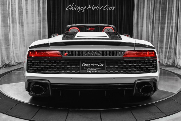 Used 2023 Audi R8 5.2 Quattro V10 Performance Spyder 568 Miles! HOT Spec! Black Optic Pkg! for sale Sold at Chicago Motor Cars in West Chicago IL 60185 4