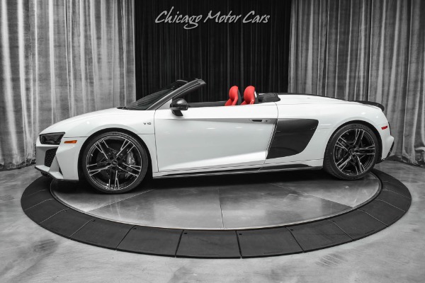Used 2023 Audi R8 5.2 Quattro V10 Performance Spyder 568 Miles! HOT Spec! Black Optic Pkg! for sale Sold at Chicago Motor Cars in West Chicago IL 60185 1