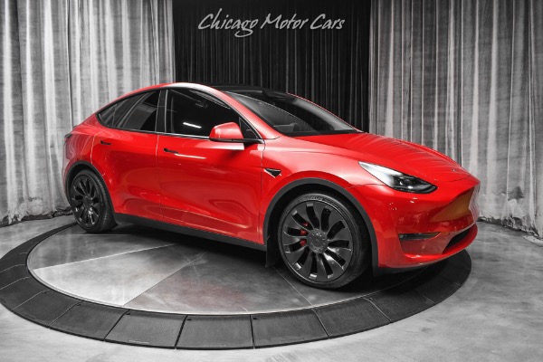 Used 2022 Tesla Model Y Performance for sale Sold at Chicago Motor Cars in West Chicago IL 60185 6