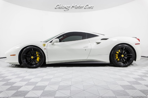 Used 2016 Ferrari 488 GTB Coupe Carbon Fiber Exterior Pack! Red Interior! Daytona Race Seats! Ryft Exhaust! for sale Sold at Chicago Motor Cars in West Chicago IL 60185 2