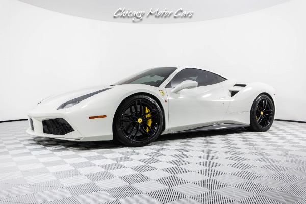 Used 2016 Ferrari 488 GTB Coupe Carbon Fiber Exterior Pack! Red Interior! Daytona Race Seats! Ryft Exhaust! for sale Sold at Chicago Motor Cars in West Chicago IL 60185 1