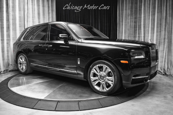 Used 2022 Rolls-Royce Cullinan SUV Only 7K Miles! Rear Picnic Tables! Black Diamond & Cashmere Color Combo for sale Sold at Chicago Motor Cars in West Chicago IL 60185 6
